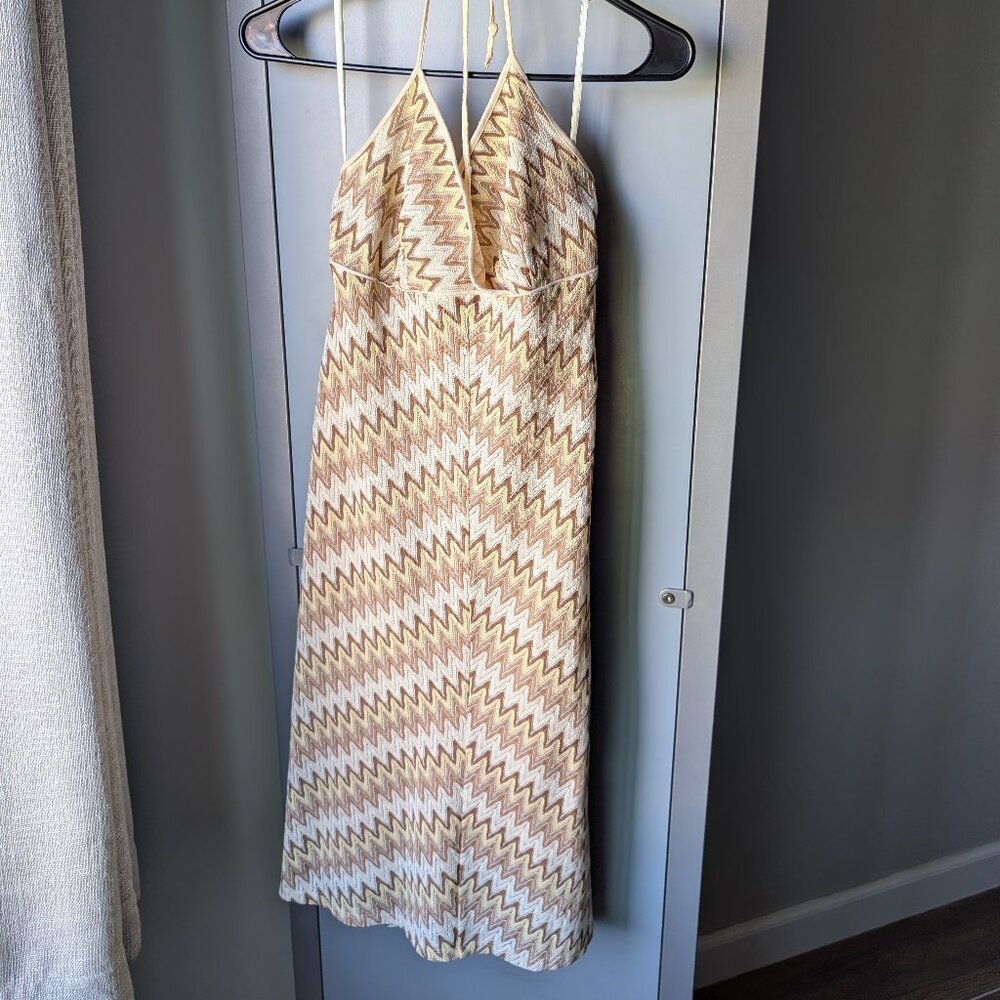 Ann Taylor Loft knit halter dress size 2
